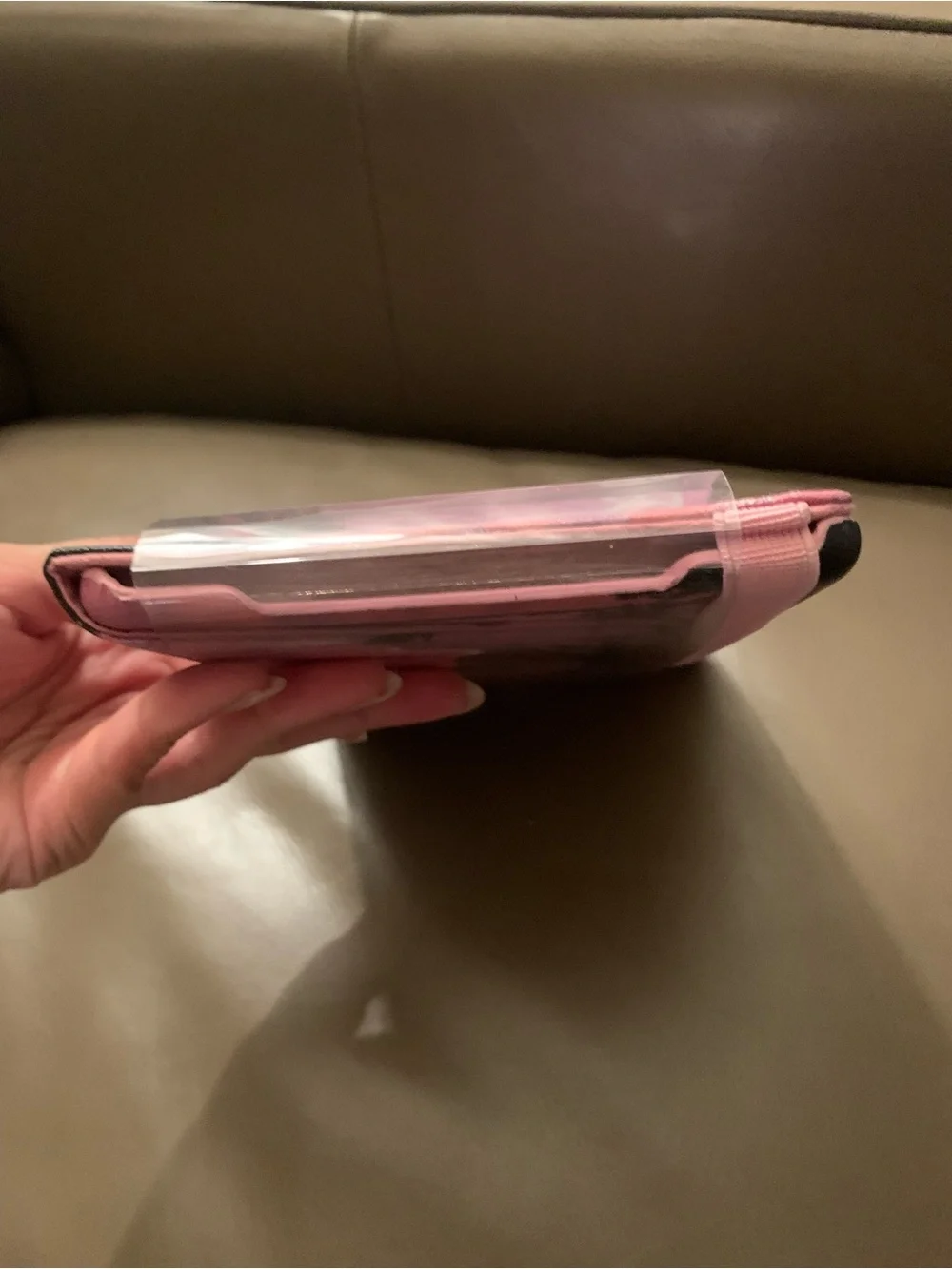 Apple IPad Mini Pink & Purple Palm Sunset Rotating Tablet Case